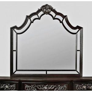 B1660-11 :Khung Gương Trang Trí , Toàn Thân - Viền Kim Loại Nhũ Bạc